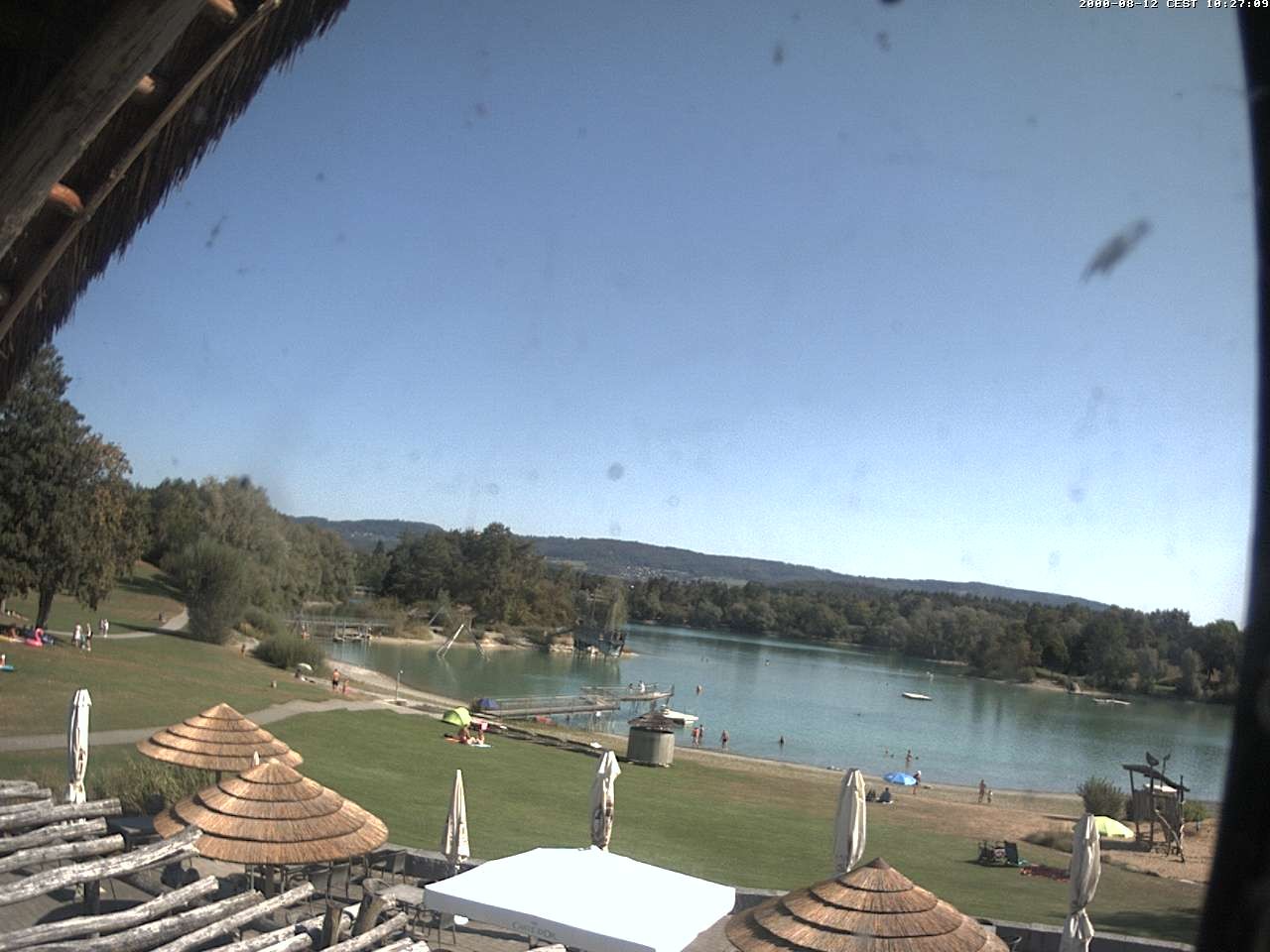 Archiv Foto Webcam Schlosssee Salem - Robinsoninsel