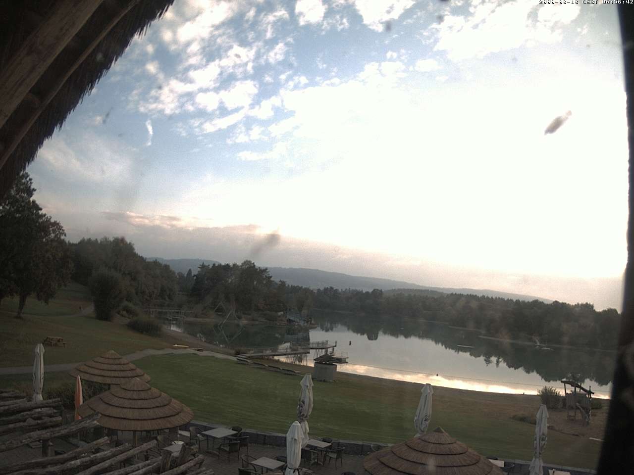 Archiv Foto Webcam Schlosssee Salem - Robinsoninsel