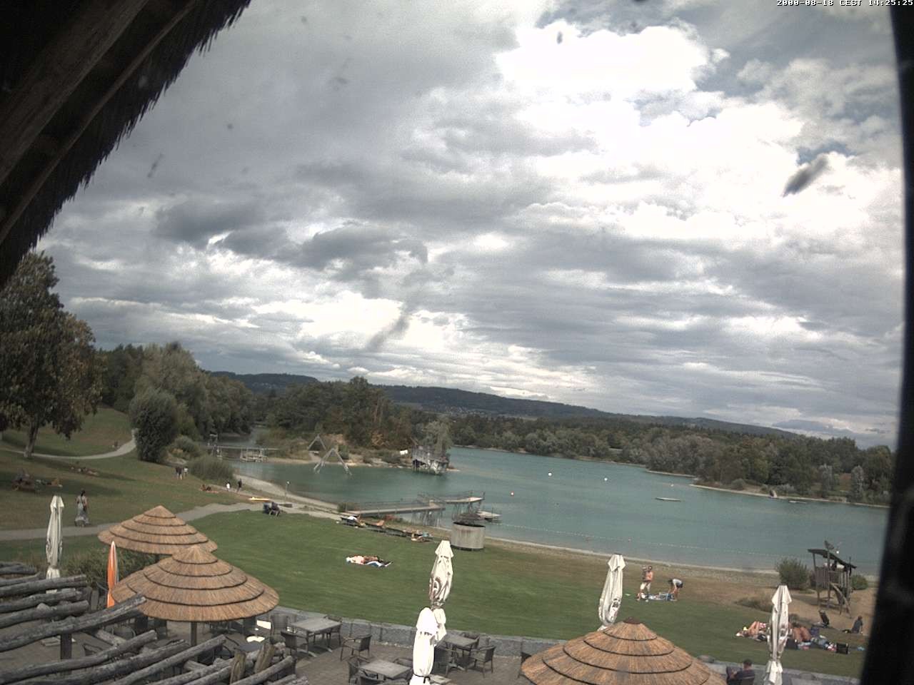 Archiv Foto Webcam Schlosssee Salem - Robinsoninsel