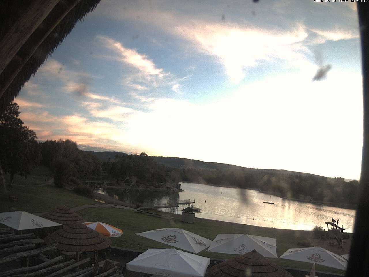 Archiv Foto Webcam Schlosssee Salem - Robinsoninsel