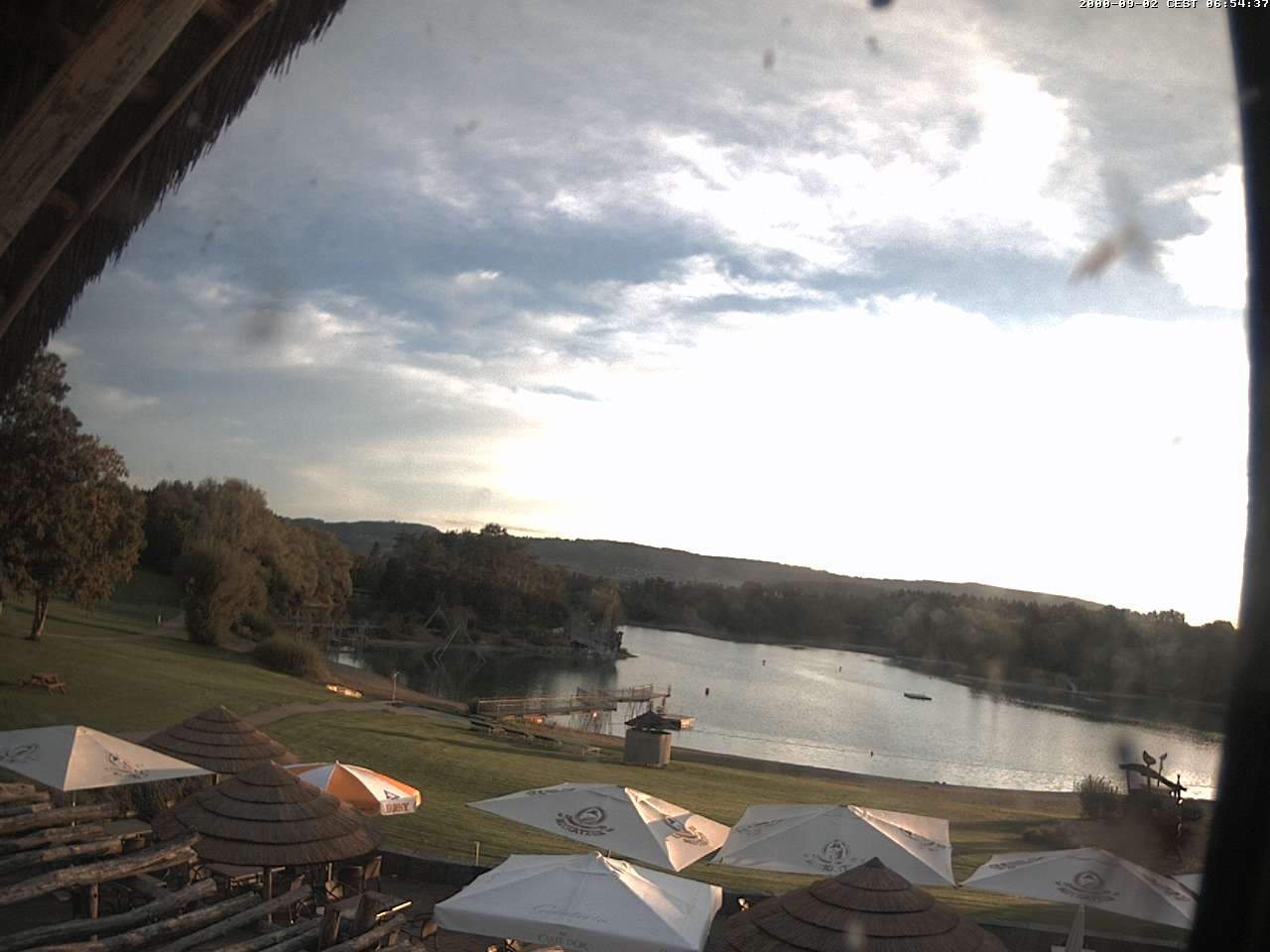 Archiv Foto Webcam Schlosssee Salem - Robinsoninsel