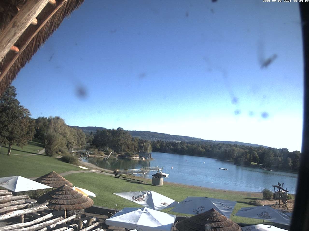 Archiv Foto Webcam Schlosssee Salem - Robinsoninsel