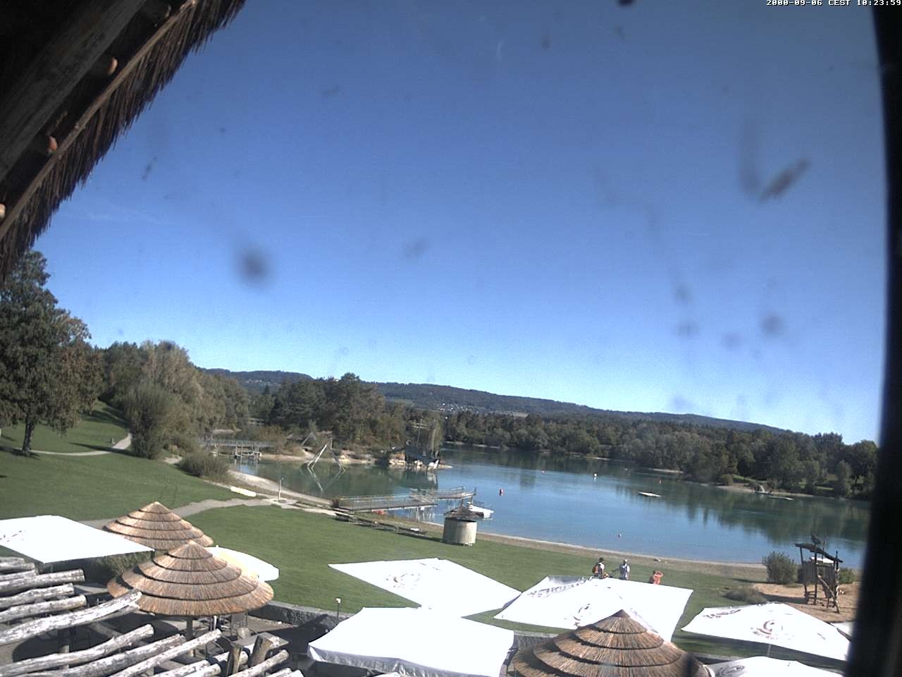Archiv Foto Webcam Schlosssee Salem - Robinsoninsel