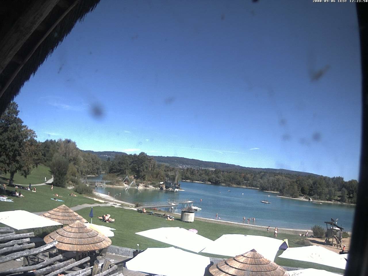 Archiv Foto Webcam Schlosssee Salem - Robinsoninsel