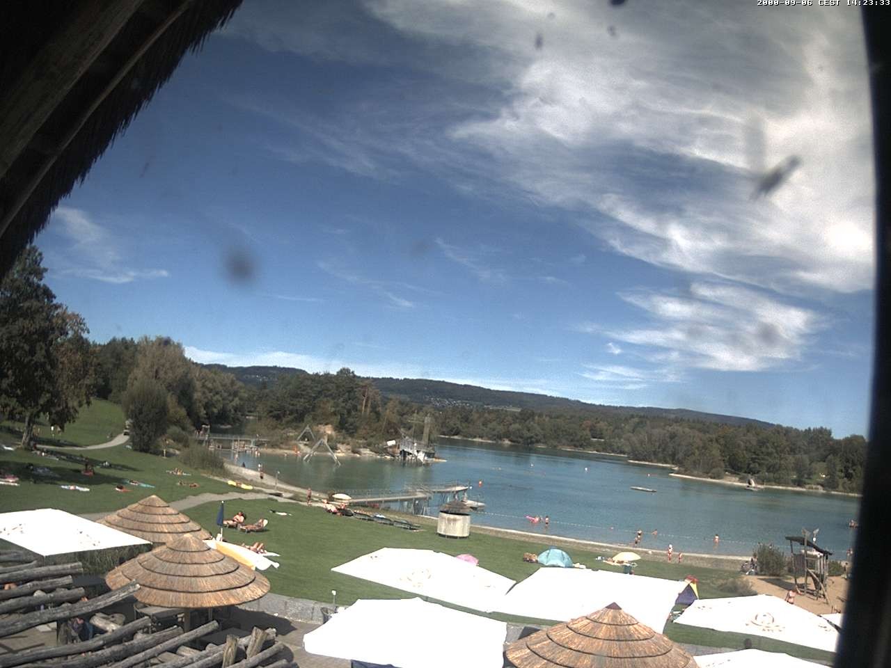 Archiv Foto Webcam Schlosssee Salem - Robinsoninsel