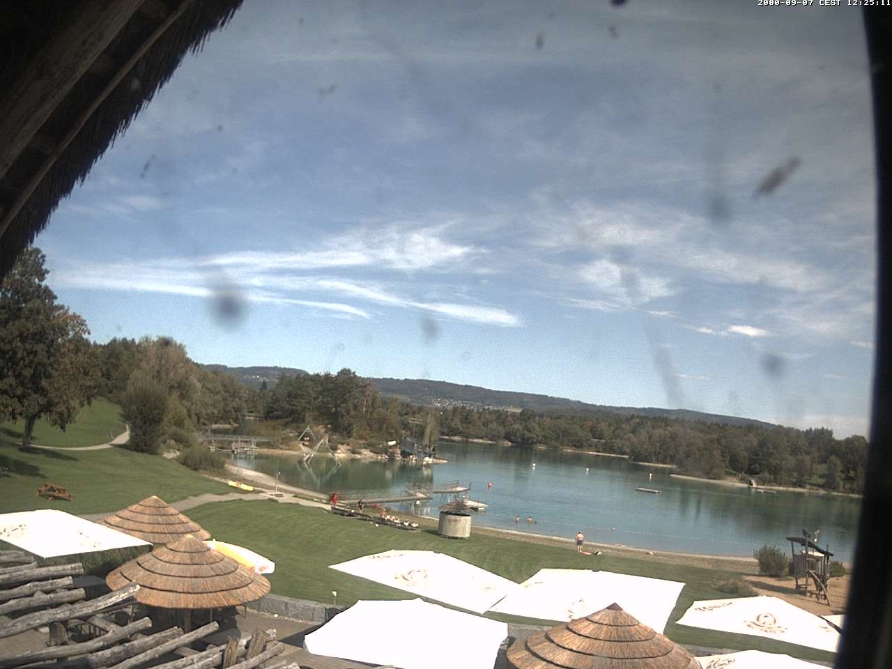 Archiv Foto Webcam Schlosssee Salem - Robinsoninsel