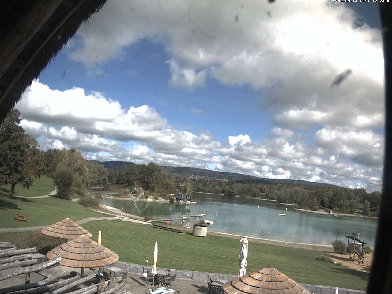 Archiv Foto Webcam Schlosssee Salem - Robinsoninsel