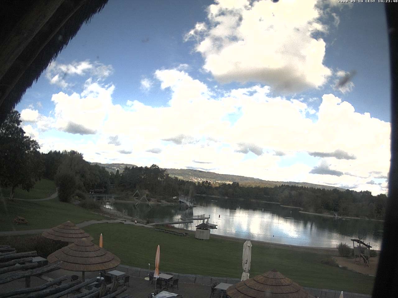 Archiv Foto Webcam Schlosssee Salem - Robinsoninsel