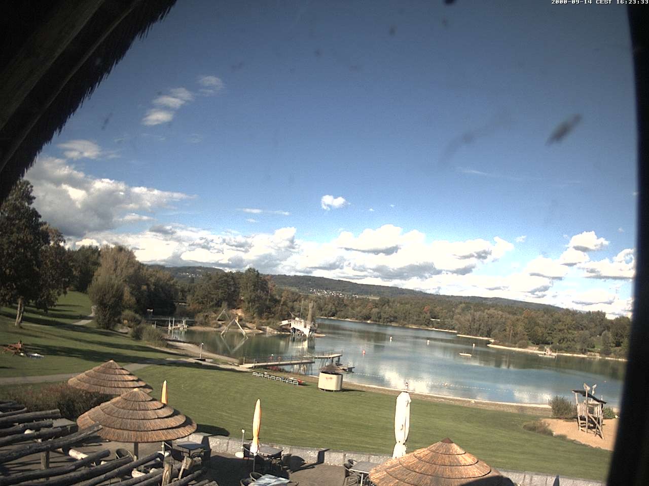 Archiv Foto Webcam Schlosssee Salem - Robinsoninsel