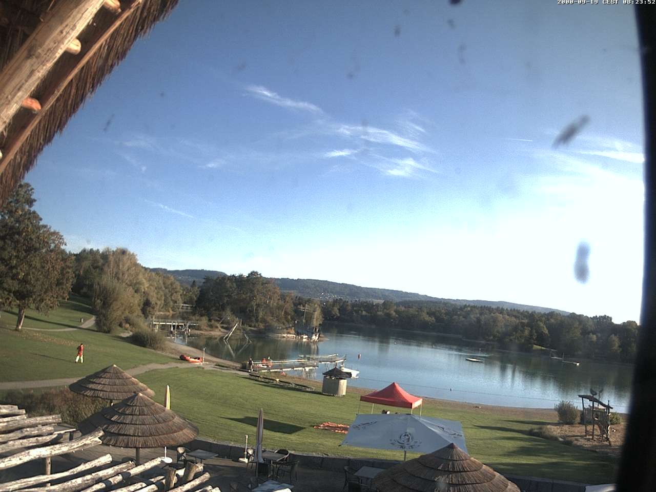Archiv Foto Webcam Schlosssee Salem - Robinsoninsel