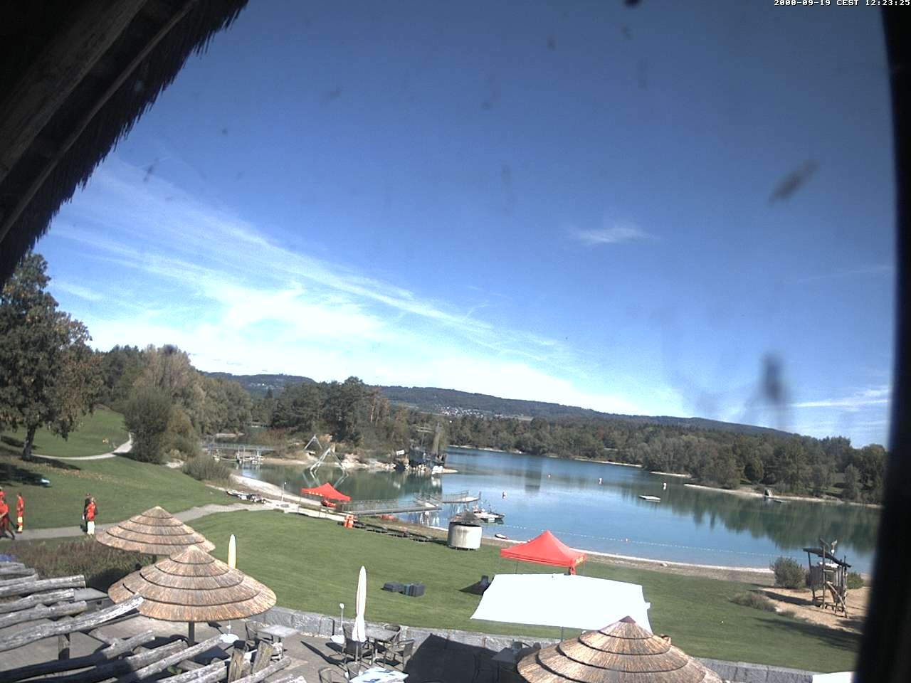 Archiv Foto Webcam Schlosssee Salem - Robinsoninsel