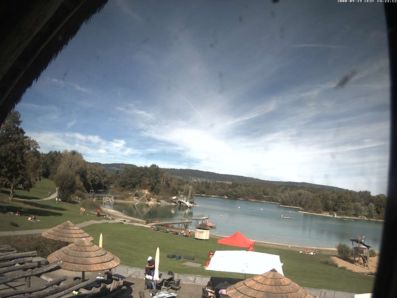 Archiv Foto Webcam Schlosssee Salem - Robinsoninsel