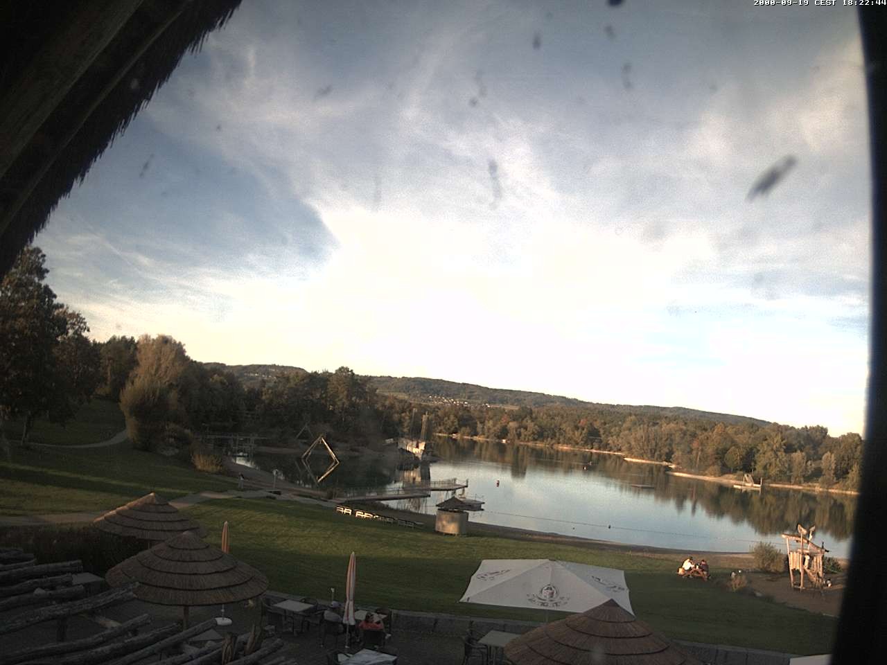 Archiv Foto Webcam Schlosssee Salem - Robinsoninsel