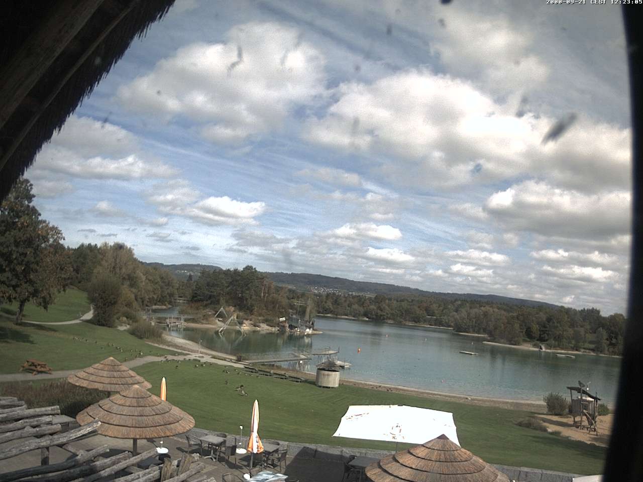 Archiv Foto Webcam Schlosssee Salem - Robinsoninsel