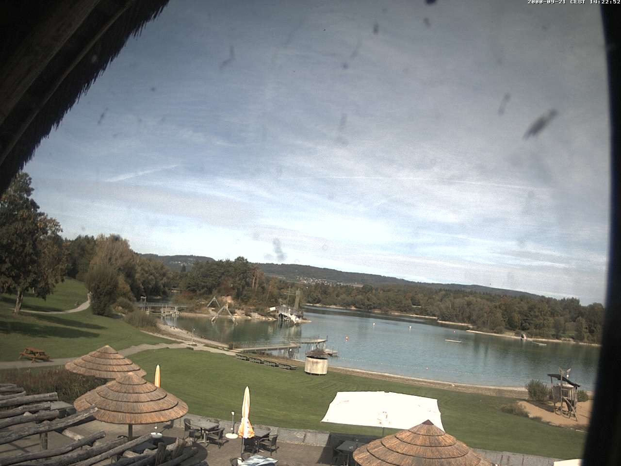 Archiv Foto Webcam Schlosssee Salem - Robinsoninsel