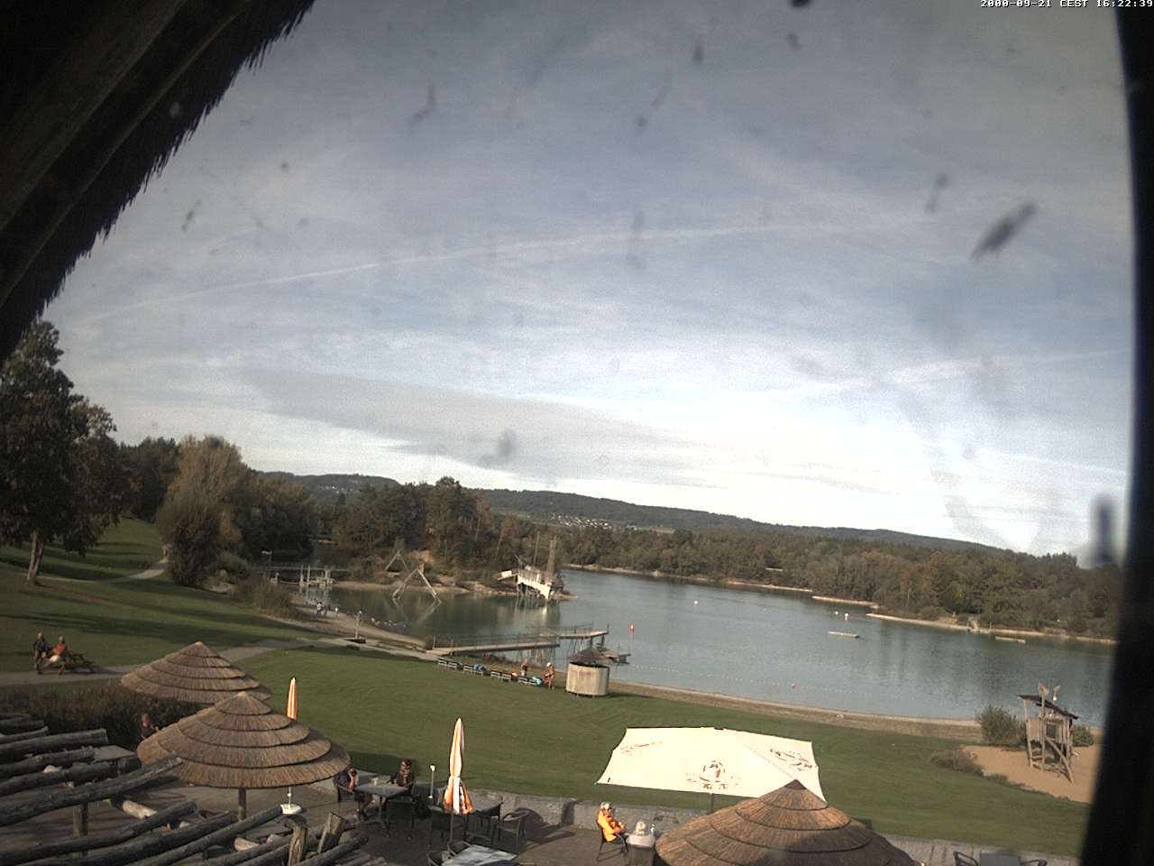 Archiv Foto Webcam Schlosssee Salem - Robinsoninsel
