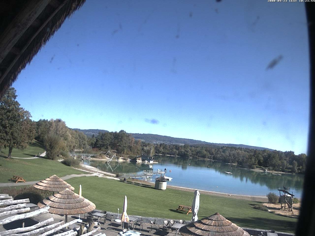 Archiv Foto Webcam Schlosssee Salem - Robinsoninsel