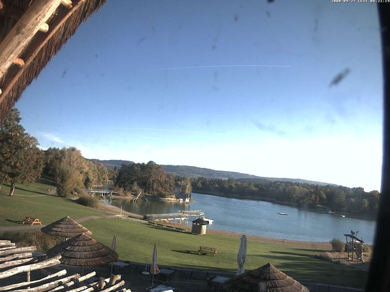 Archiv Foto Webcam Schlosssee Salem - Robinsoninsel