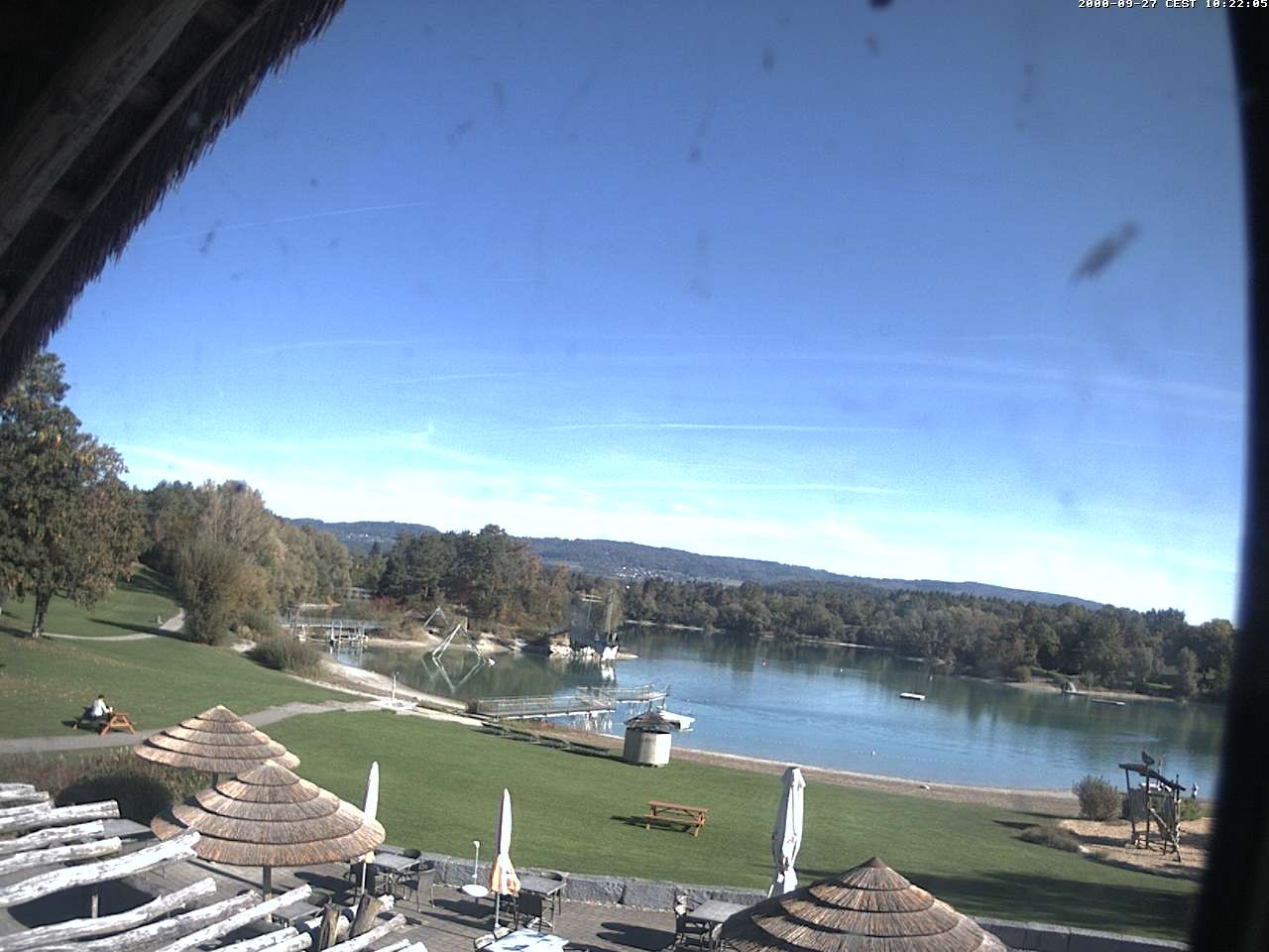 Archiv Foto Webcam Schlosssee Salem - Robinsoninsel