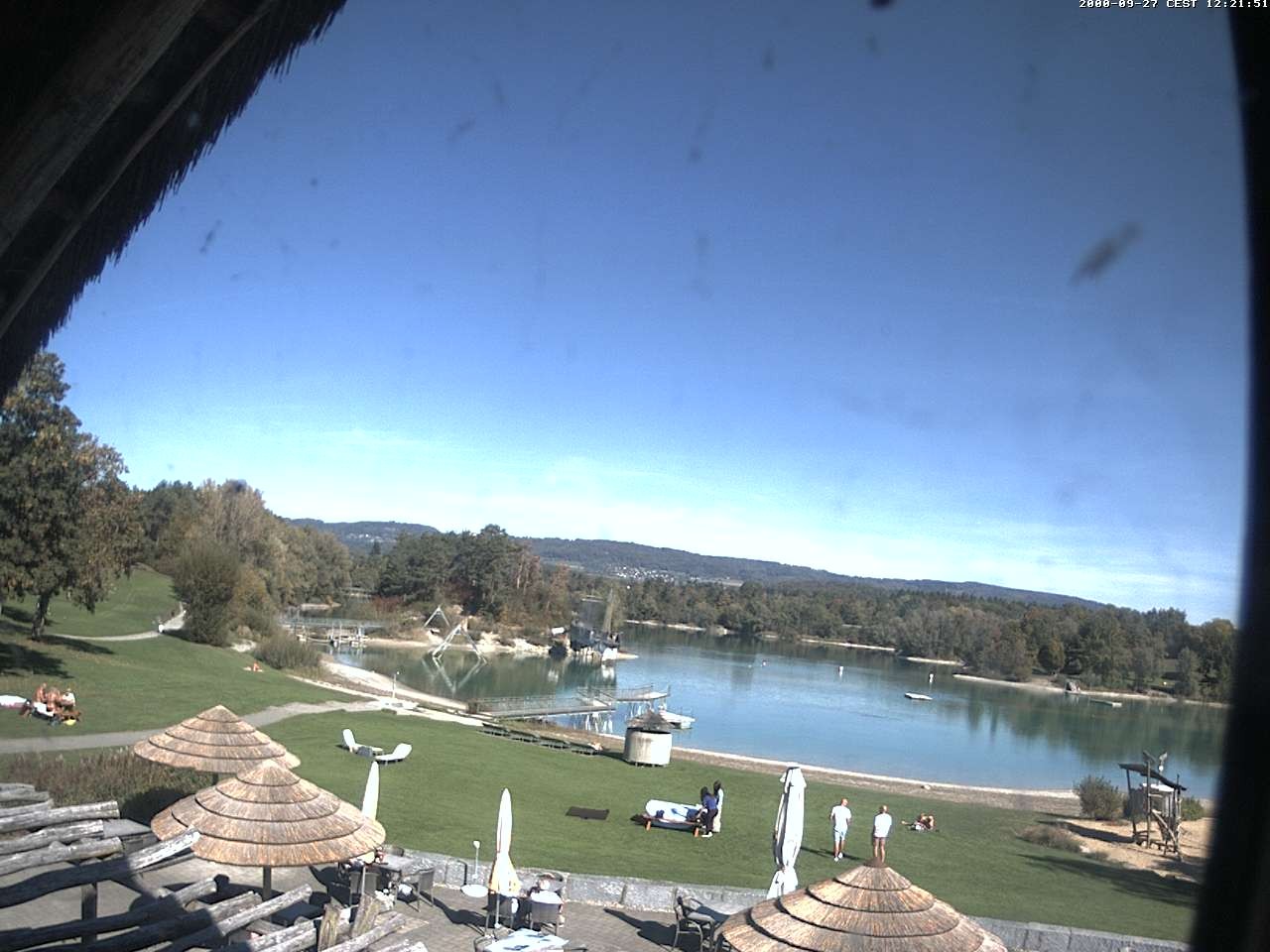 Archiv Foto Webcam Schlosssee Salem - Robinsoninsel