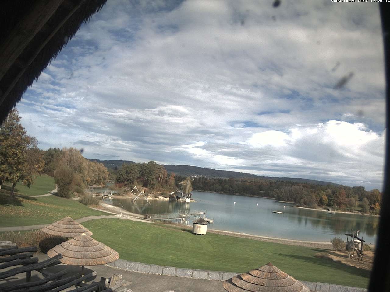 Archiv Foto Webcam Schlosssee Salem - Robinsoninsel