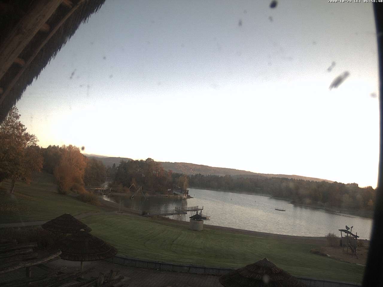 Archiv Foto Webcam Schlosssee Salem - Robinsoninsel