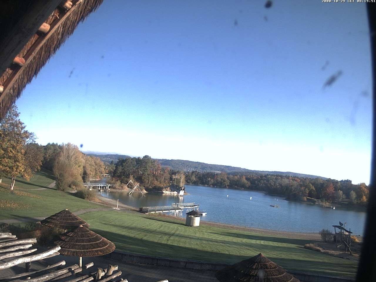 Archiv Foto Webcam Schlosssee Salem - Robinsoninsel