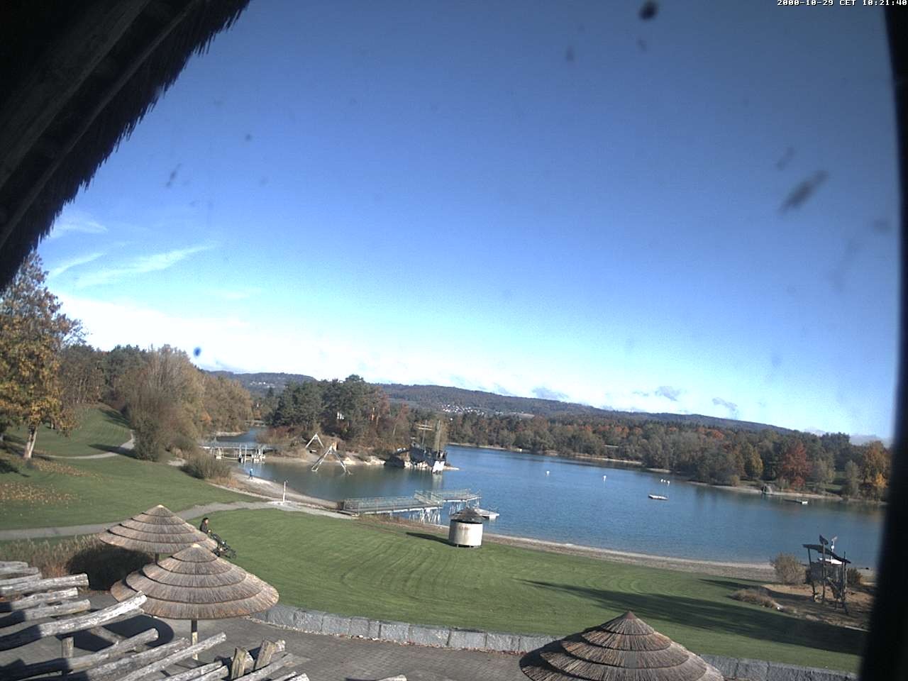 Archiv Foto Webcam Schlosssee Salem - Robinsoninsel