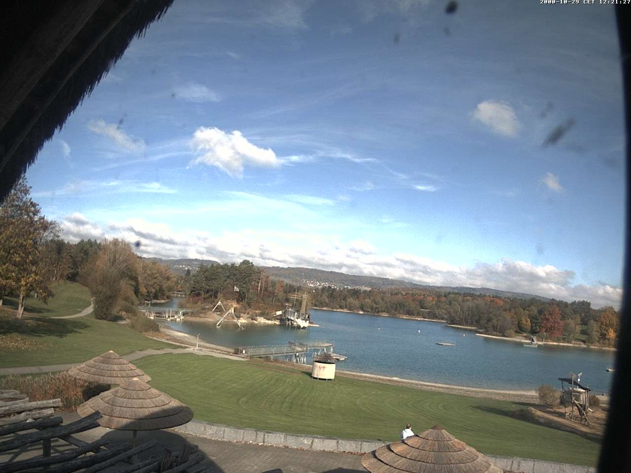 Archiv Foto Webcam Schlosssee Salem - Robinsoninsel