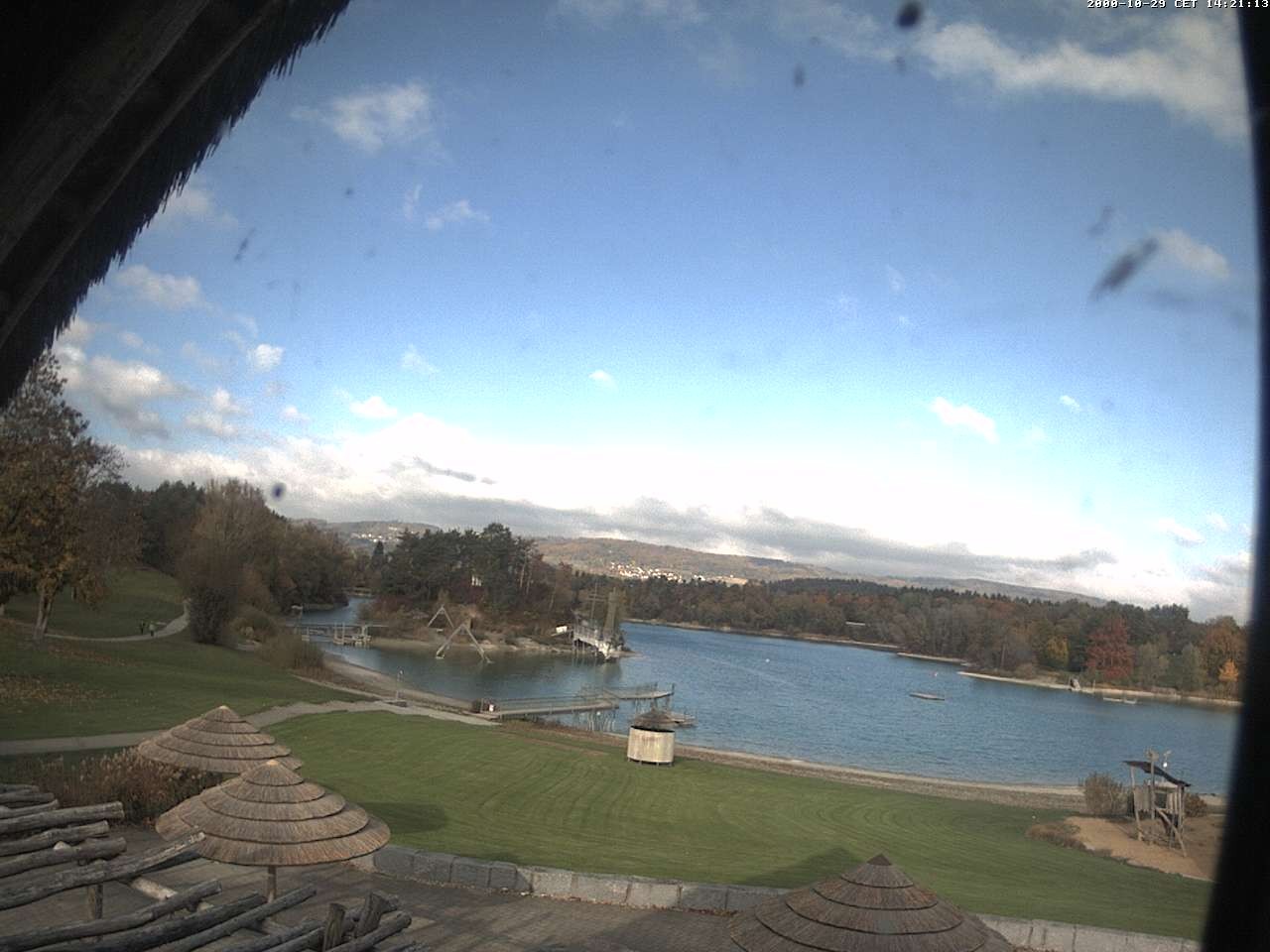 Archiv Foto Webcam Schlosssee Salem - Robinsoninsel