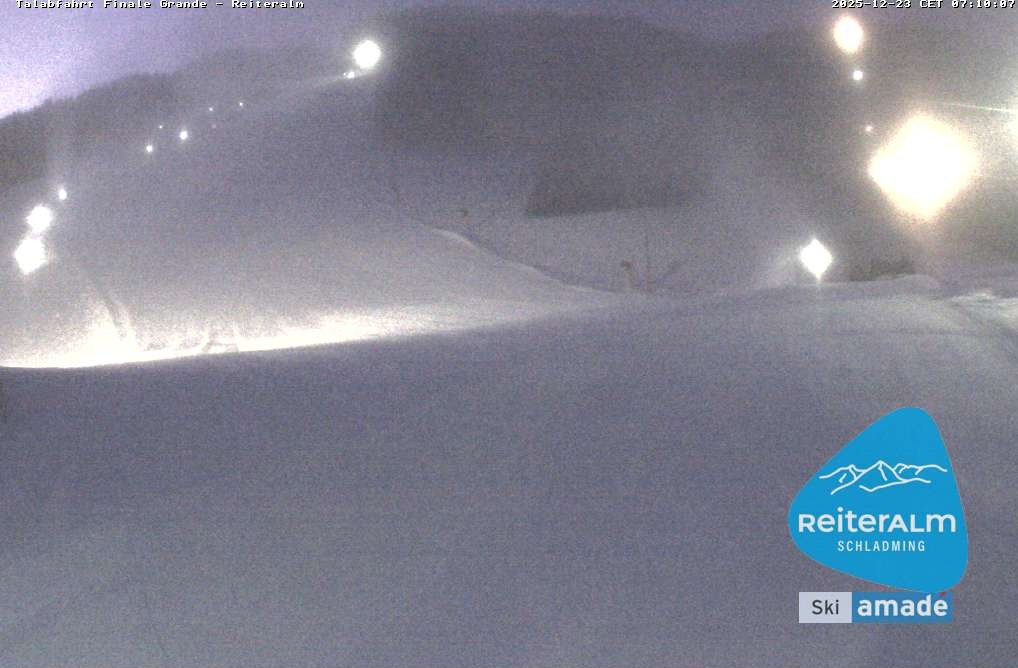 Archiv Foto Webcam Reiteralm - Talstation 8er Silver Jet