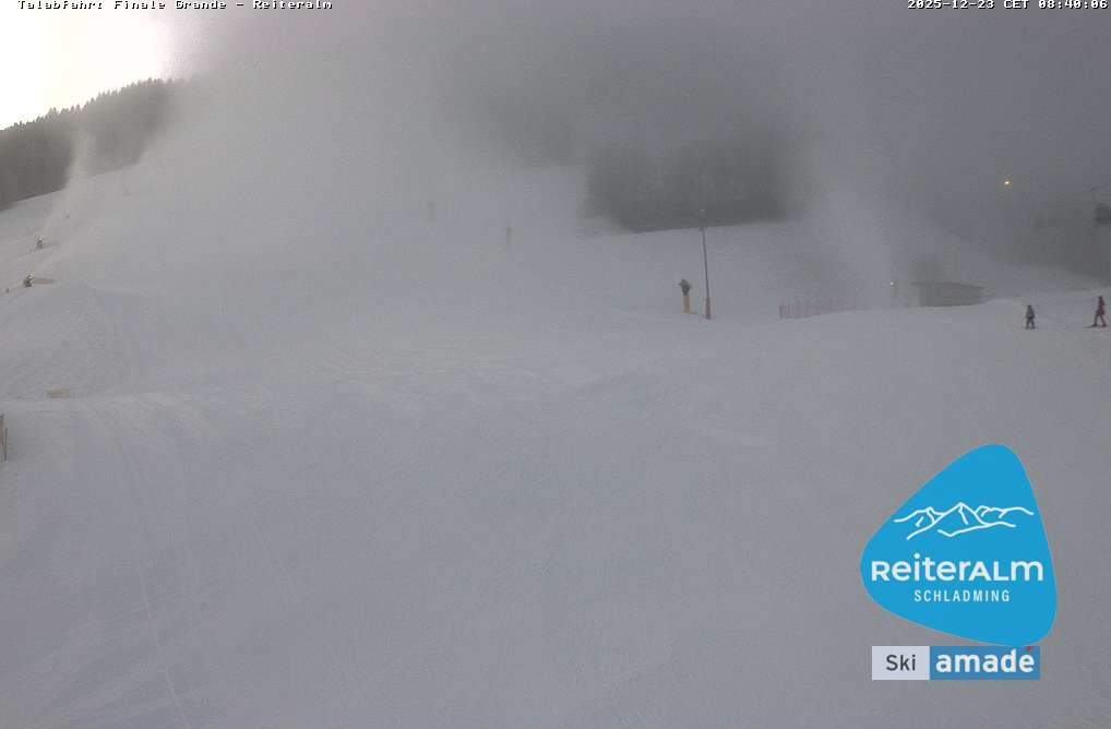 Archiv Foto Webcam Reiteralm - Talstation 8er Silver Jet