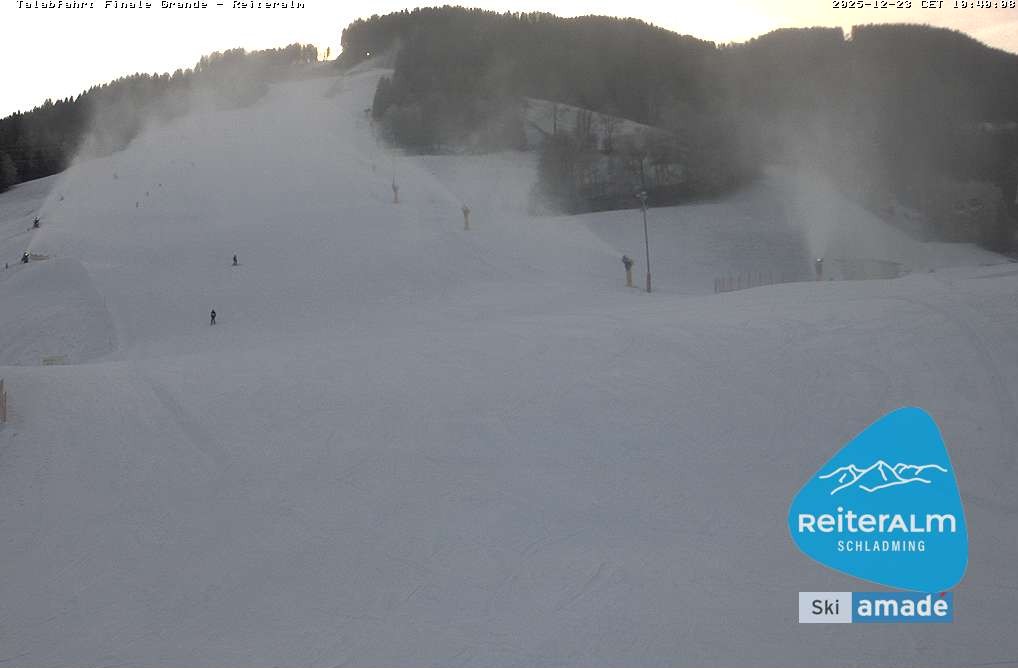 Archiv Foto Webcam Reiteralm - Talstation 8er Silver Jet