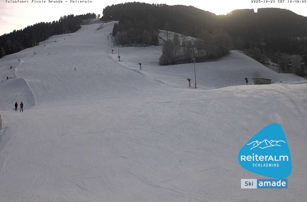 Archiv Foto Webcam Reiteralm - Talstation 8er Silver Jet