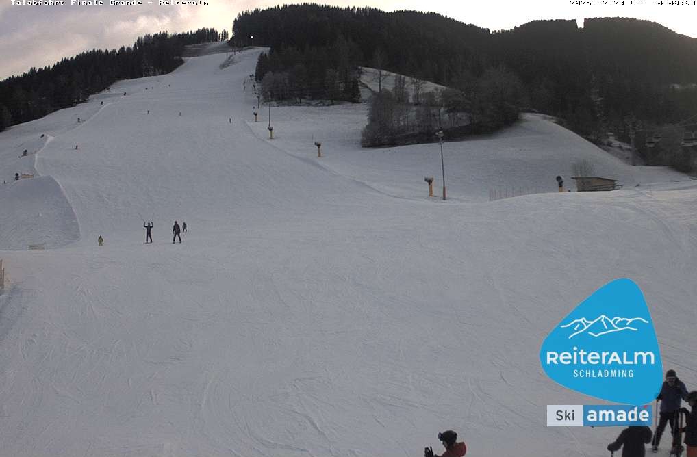 Archiv Foto Webcam Reiteralm - Talstation 8er Silver Jet