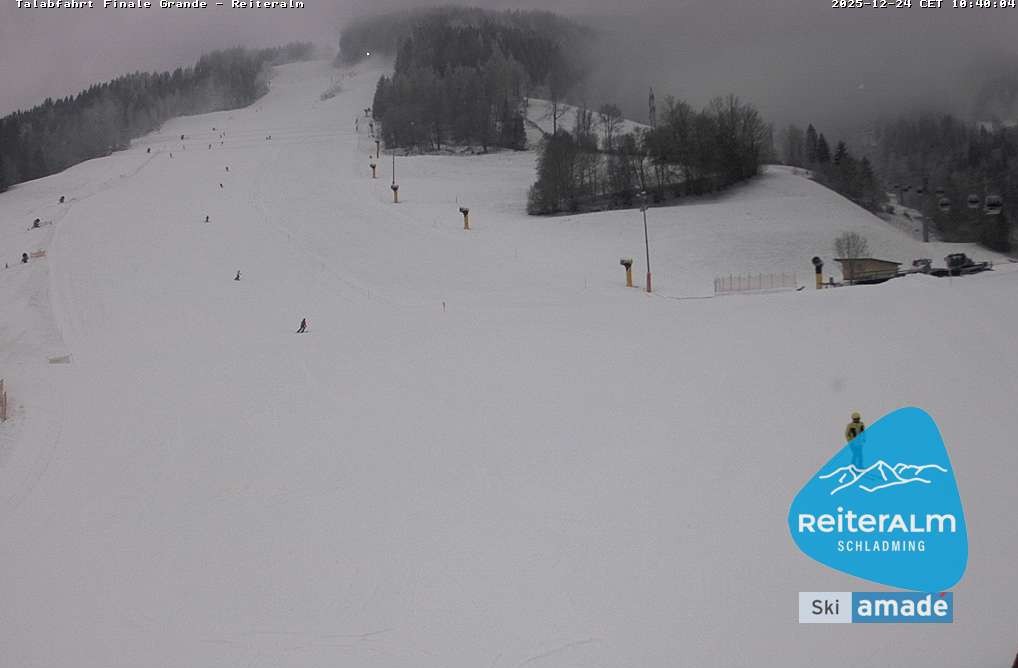 Archiv Foto Webcam Reiteralm - Talstation 8er Silver Jet
