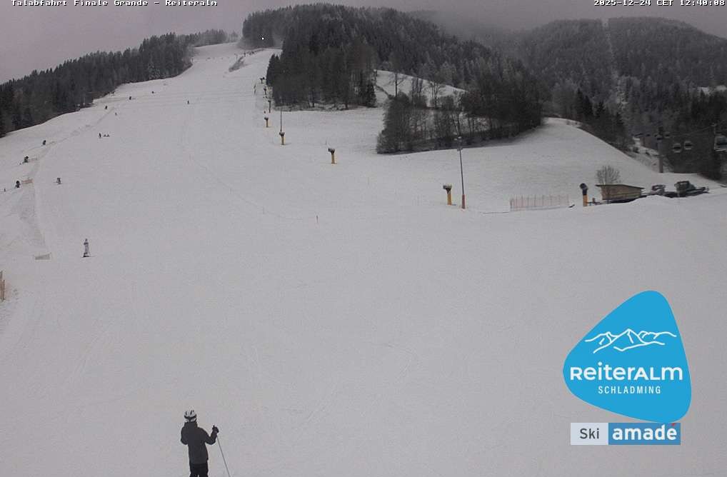 Archiv Foto Webcam Reiteralm - Talstation 8er Silver Jet