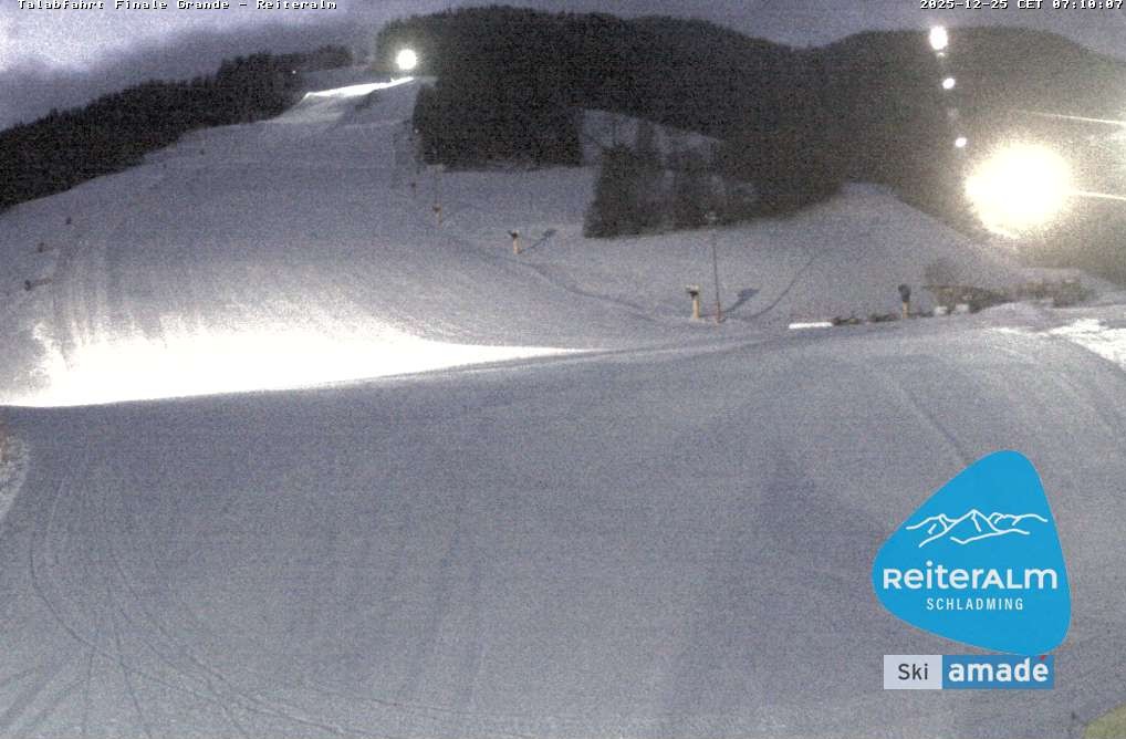 Archiv Foto Webcam Reiteralm - Talstation 8er Silver Jet