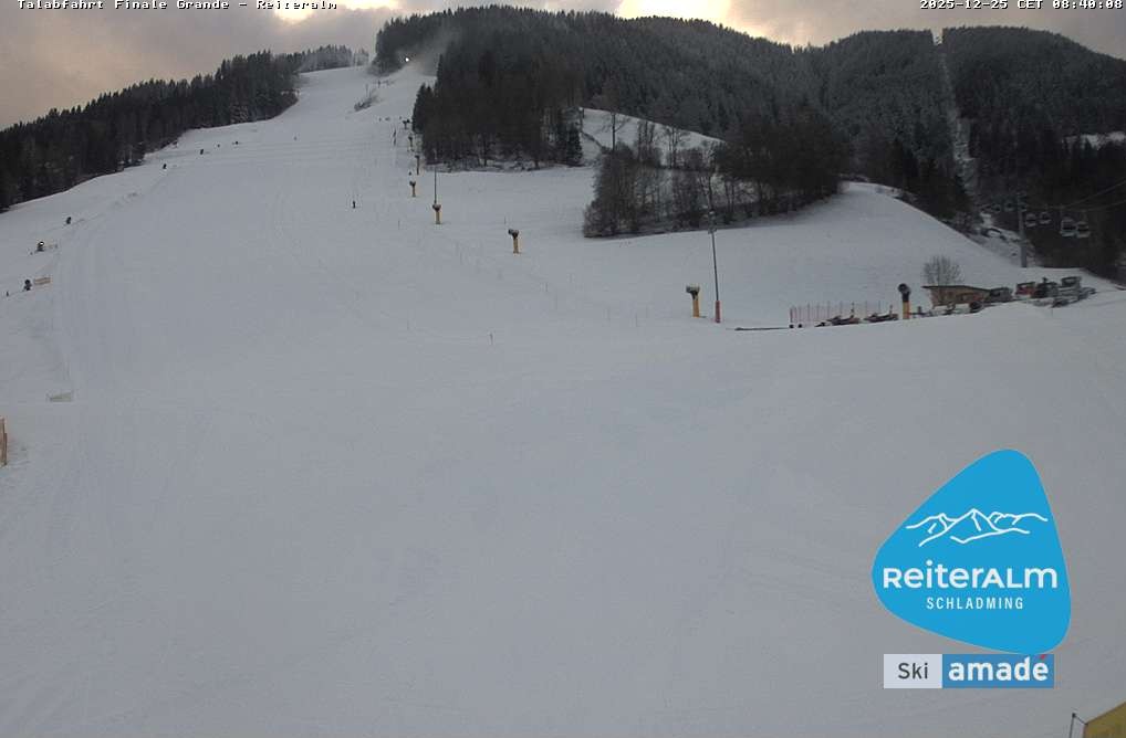 Archiv Foto Webcam Reiteralm - Talstation 8er Silver Jet