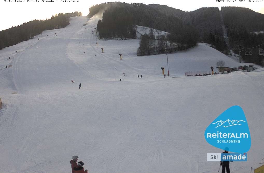 Archiv Foto Webcam Reiteralm - Talstation 8er Silver Jet