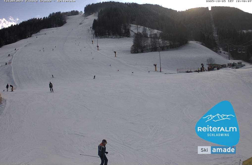 Archiv Foto Webcam Reiteralm - Talstation 8er Silver Jet