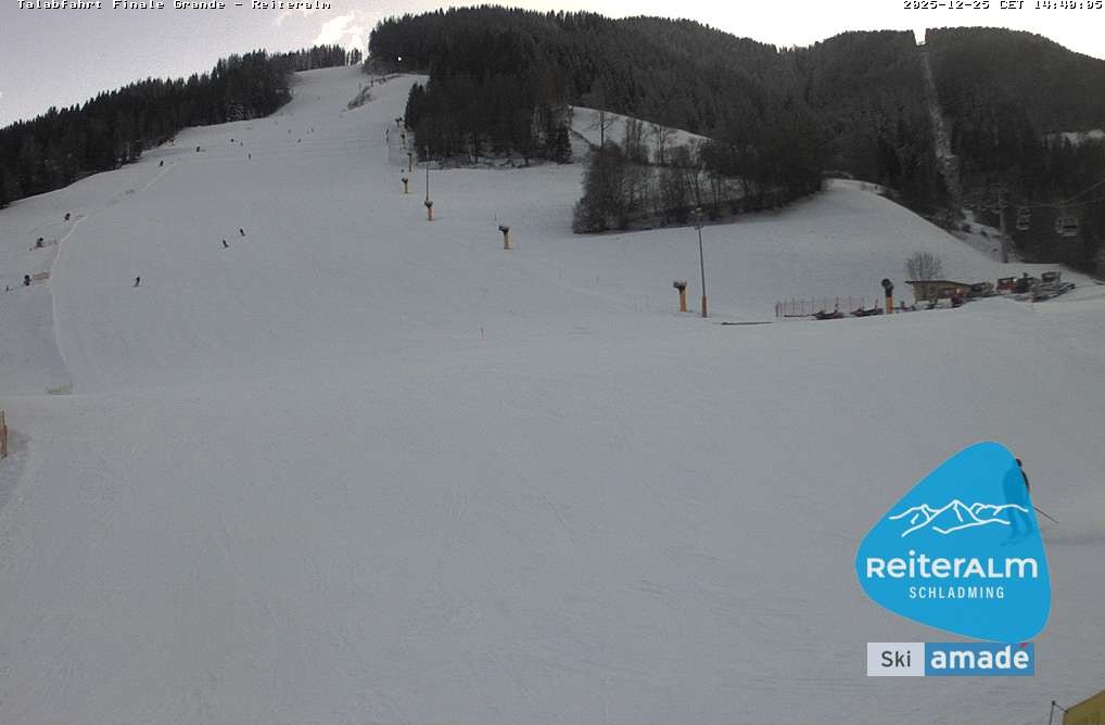 Archiv Foto Webcam Reiteralm - Talstation 8er Silver Jet