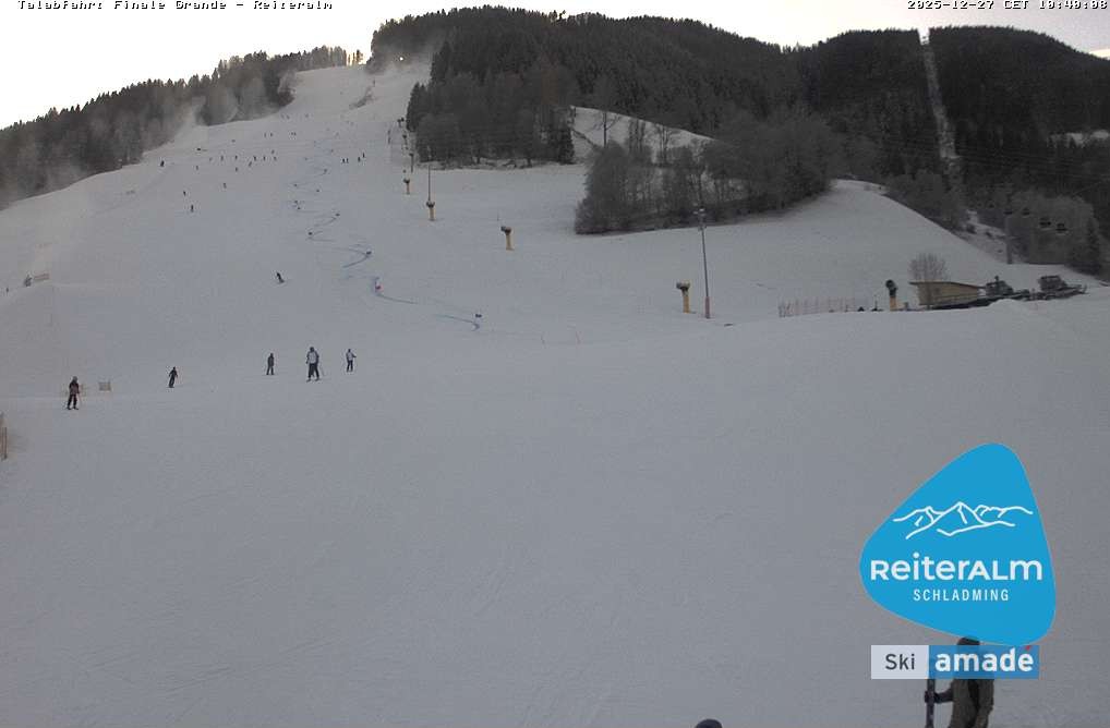 Archiv Foto Webcam Reiteralm - Talstation 8er Silver Jet