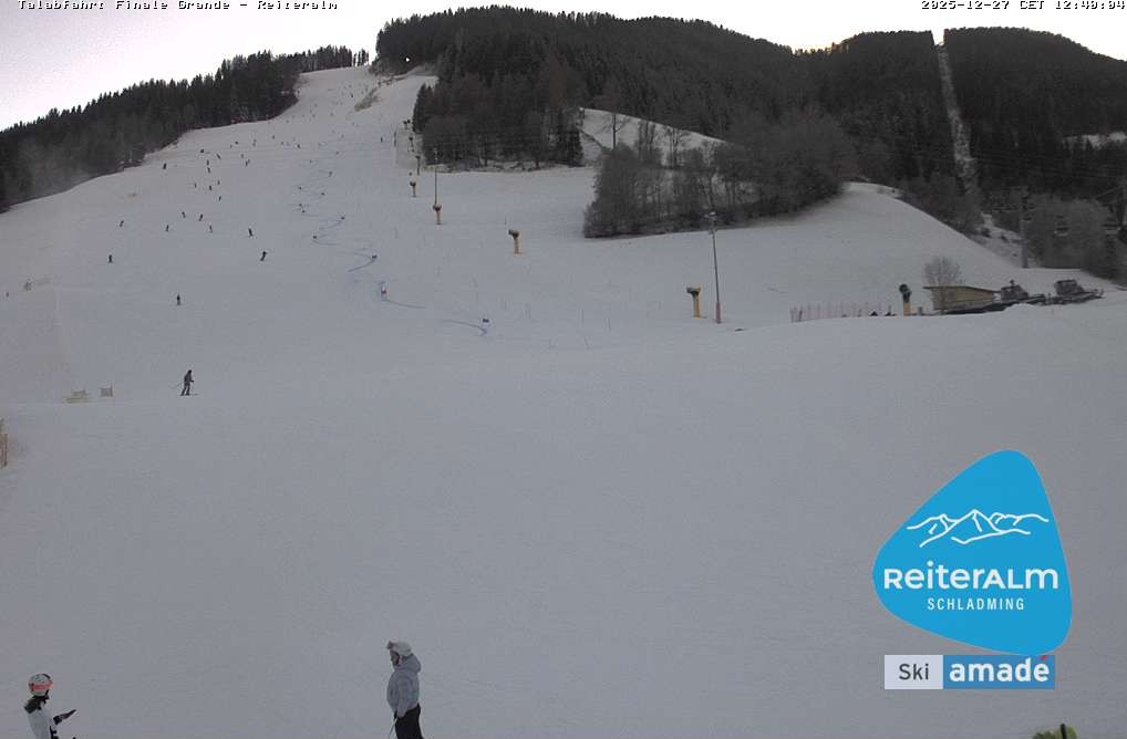 Archiv Foto Webcam Reiteralm - Talstation 8er Silver Jet