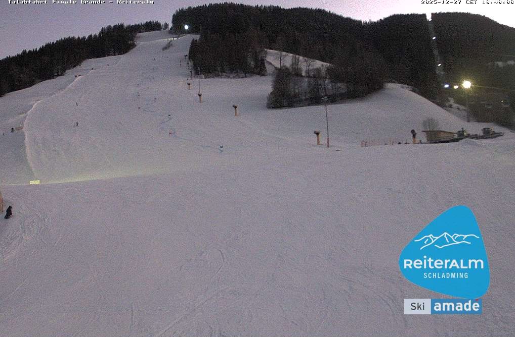 Archiv Foto Webcam Reiteralm - Talstation 8er Silver Jet