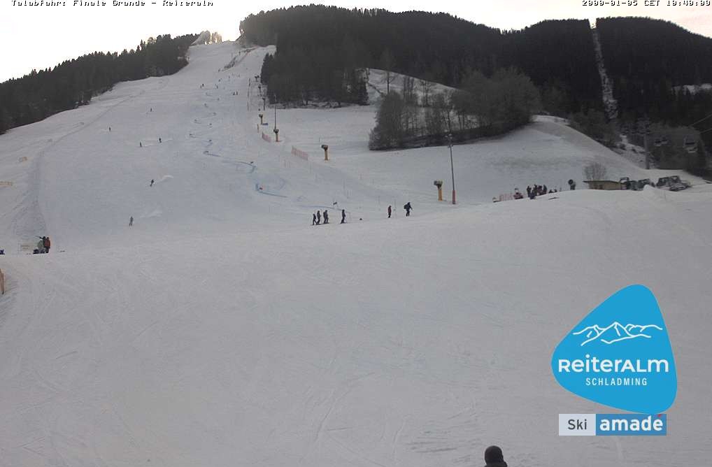 Archiv Foto Webcam Reiteralm - Talstation 8er Silver Jet