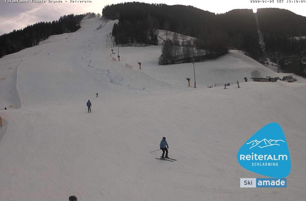 Archiv Foto Webcam Reiteralm - Talstation 8er Silver Jet