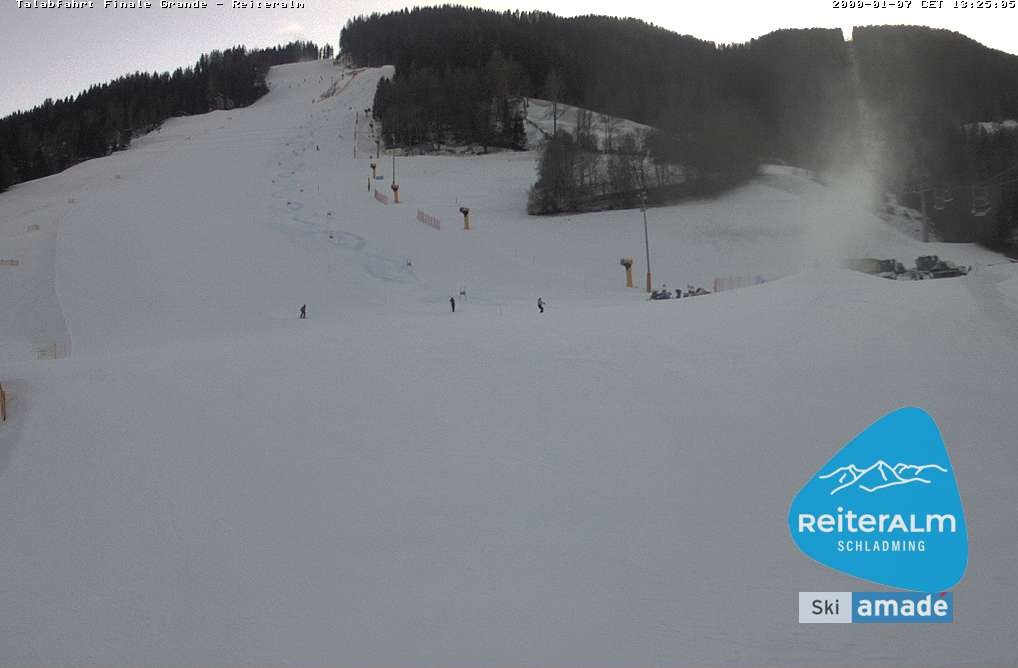 Archiv Foto Webcam Reiteralm - Talstation 8er Silver Jet