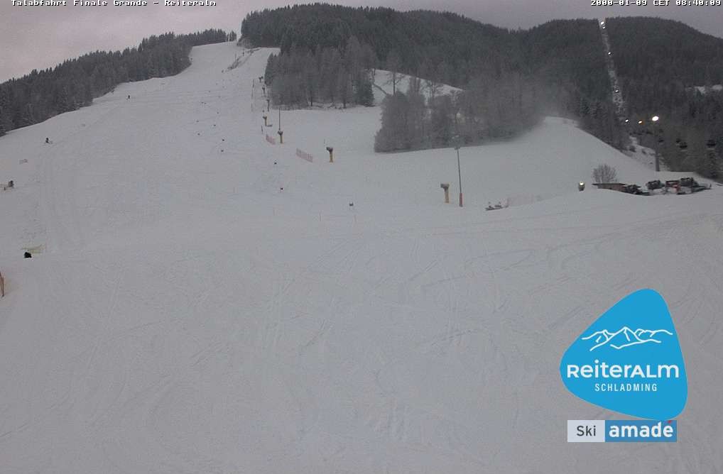 Archiv Foto Webcam Reiteralm - Talstation 8er Silver Jet