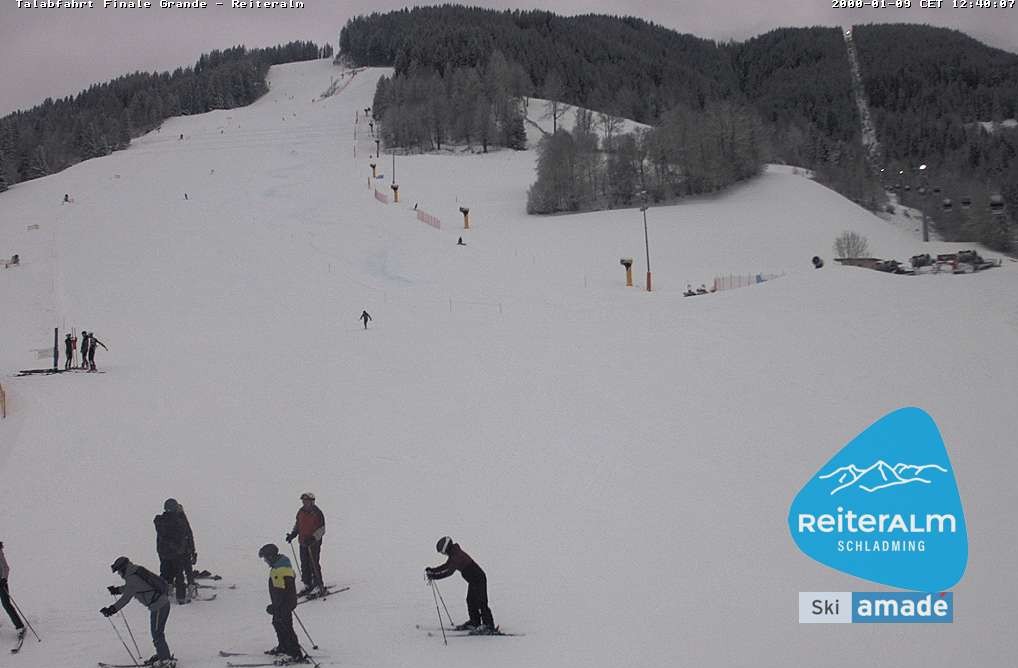 Archiv Foto Webcam Reiteralm - Talstation 8er Silver Jet